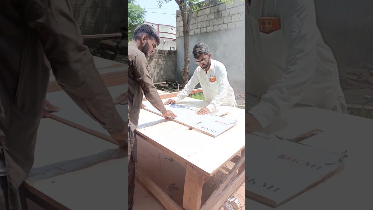 MDF sheet cutting View