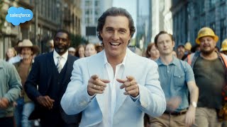 The March - # Teamearth Matthew Mcconaughey And Salesforce