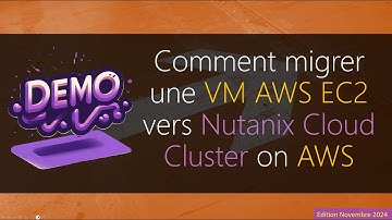 Une (bonne) démonstration : Migration d