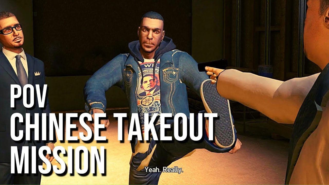GTA 4 TBOGT Walkthrough in First Person Part 7 Chinese Takeout
