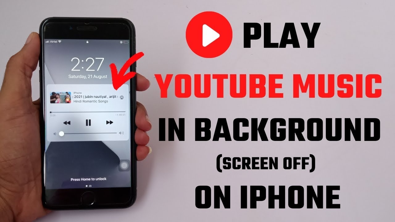 How to Play YouTube Music In Background In iPhone (2022) - YouTube