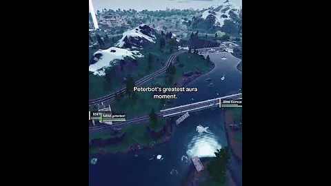 peterbot has aura!!! #peterbot #fortnite