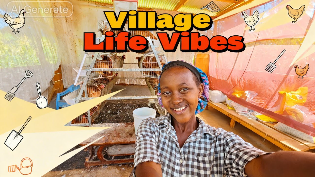 Spend A Day with me in the Village//Typical village lifestyle 