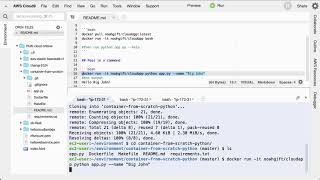 Containerize Python App from Scratch with Dockerfile and Build Commands