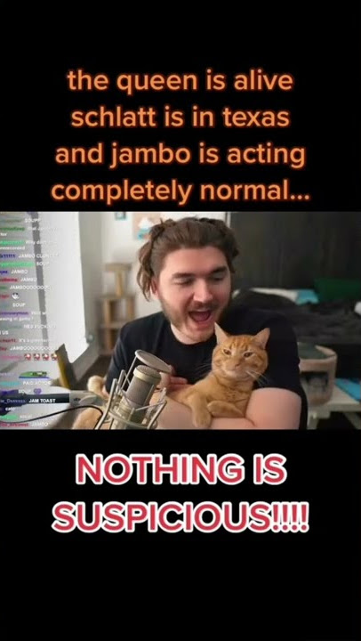 Jambo is not an actor #jambo #jschlatt #actor #cats