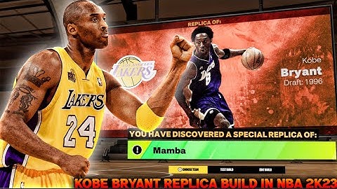INSANE KOBE BRYANT REPLICA BUILD IN NBA 2K23 l HOW TO CREATE THE MAMBA BUILD IN NBA 2K23 NEXT GEN