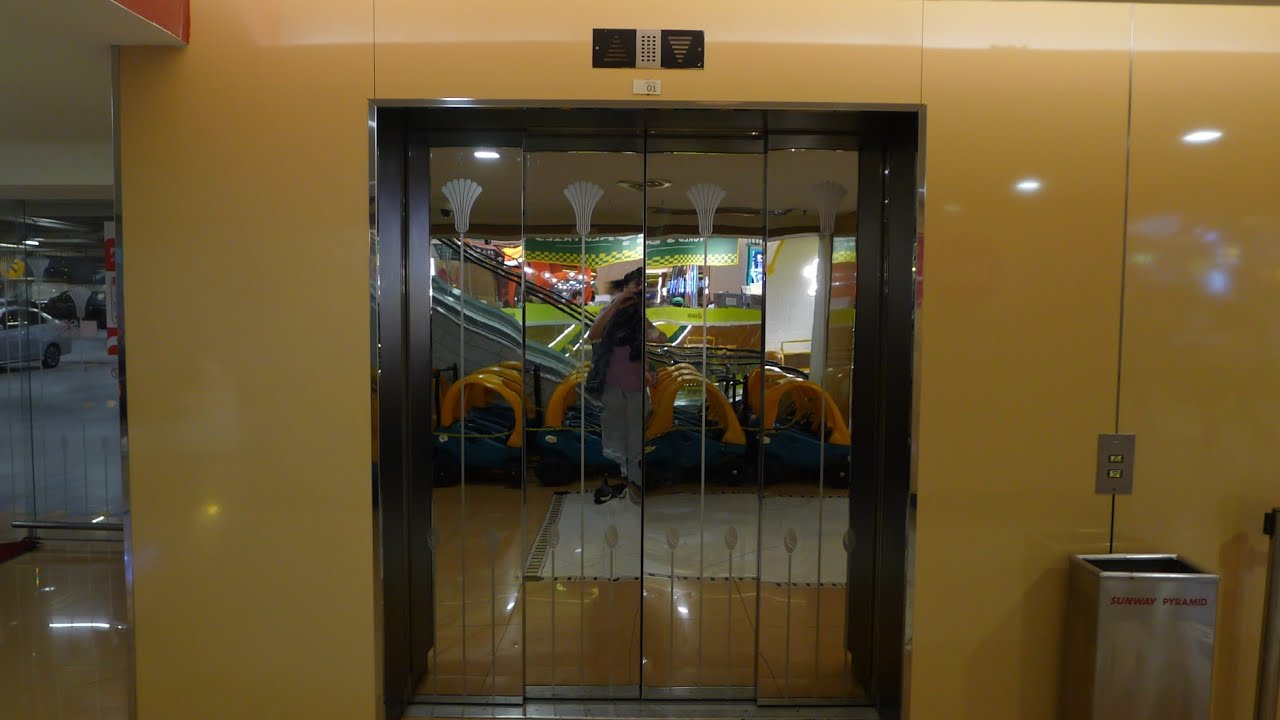 Last farewell KONE 1997 M-series Lift at Sunway Pyramid Red zone (Main Lifts) RD