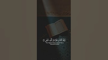 ليلة القدر خير من الف شهر  #المنشاوي #القرآن_الكريم #ليلة_القدر #quran #foryou #viral #تلاوة #قرآن