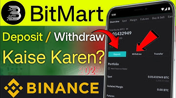 How to Deposit & Withdraw in BitMart 2025 | BitMart Trading App 2025