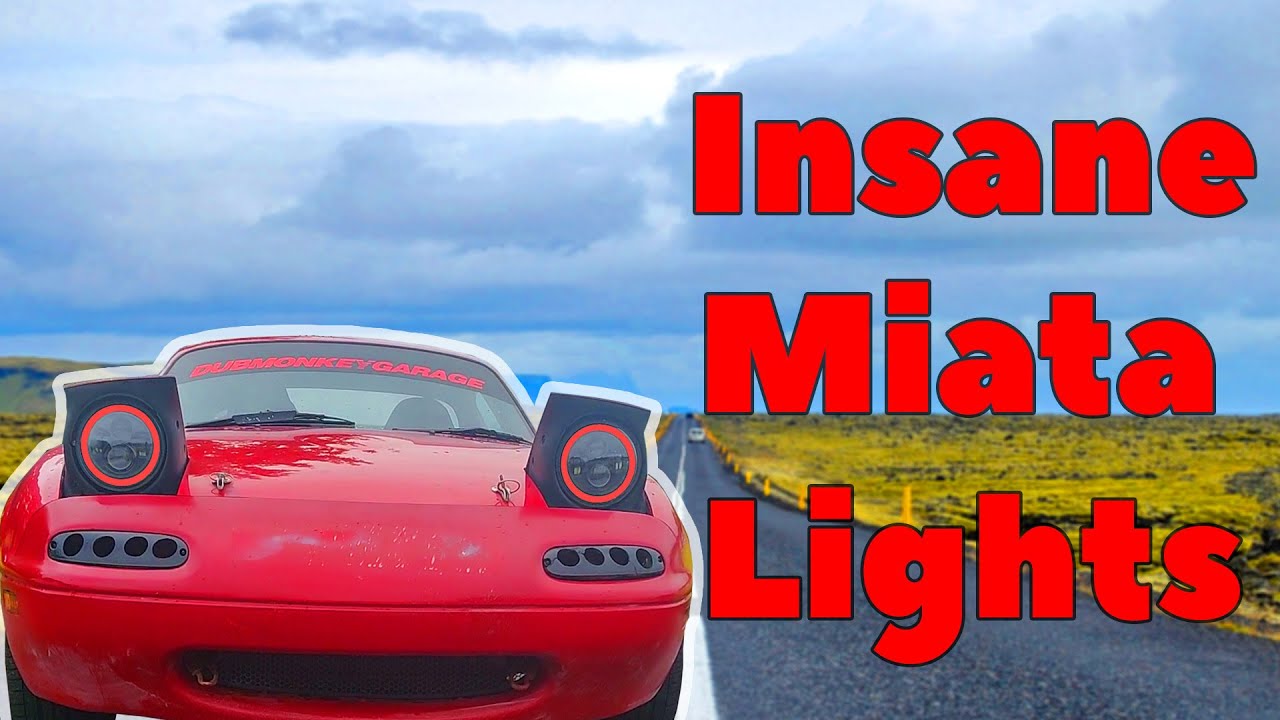 AMUNIESUN Compatible With Mazda Miata MX5 MX-5 1990-1997 H6024 Pair