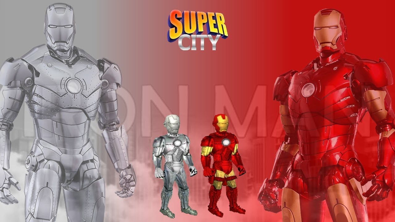 How to Create Iron Man Mark II/Mark III in Super City - YouTube
