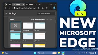 big update to microsoft edge - new design and new ai integration (how to install)