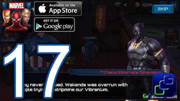 Marvel Future Fight Android iOS Walkthrough - Part 17 - Chapter 3 ELITE: Stages 6-8