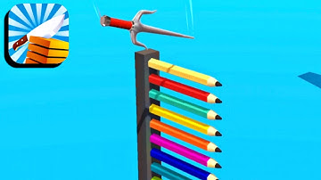 Slice It All New Big Update New Knife All Levels 744-745 Gameplay (iOS,Android)