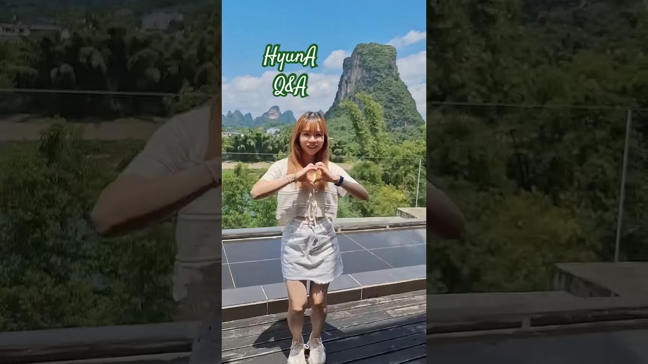 Watch Q&A - HyunA #qanda #hyuna #kpop #coverdance #kpopcoverdance #guilin #yangshuo on YouTube Watch Q&A - HyunA #qanda #hyuna #kpop #coverdance #kpopcoverdance #guilin #yangshuo on YouTube