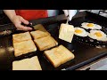 치즈 베이컨 토스트 / cheese bacon toast / korean street food