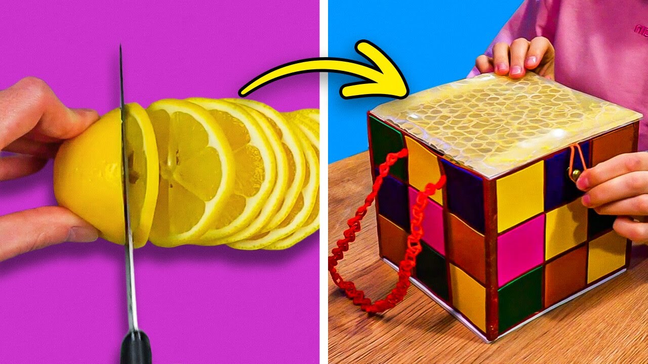 I Created a Lamp from Fruits. Cute Budget-Friendly Decor