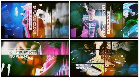 After Effects Template: Modern Slide