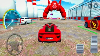 Mega Ramps Unlimited Race Car Stunt 3d || Mega Ramp Challenges | Impossible Stunts screenshot 5