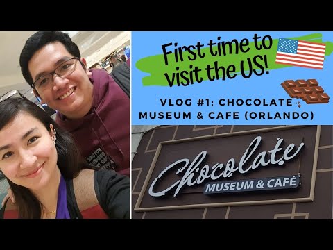FIRST TIME TO VISIT THE US! VLOG#1: The World of Chocolate Museum & Cafe