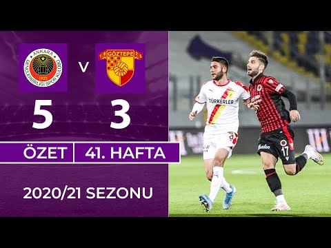 ÖZET: Gençlerbirliği 5-3 Göztepe | 41. Hafta - 2020/21