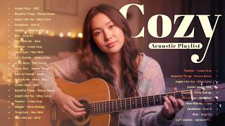 Cozy Acoustic Playlist ☕ Soft Covers to Relax, Study & Work | Pink Sweat$, Benson Boone, JVKE