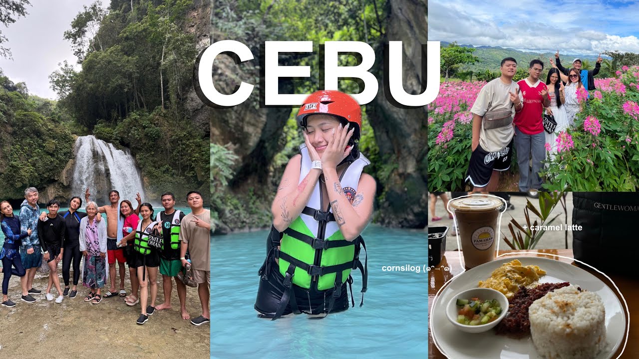 CEBU Vlog 𓆝 ⋆｡𖦹°‧🫧  (3D2N travel with the fam — another core memory)