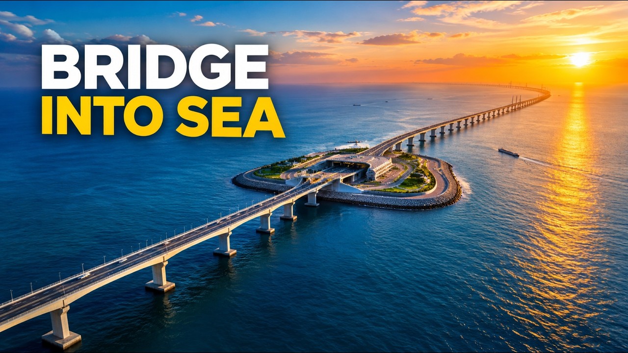 Mega Construction Project: How China Built a 55 km Bridge Across the ...