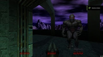 Doom 64 - (Map 30) The Lair - 100% Kills / 96% Items / 100% Secrets  [Secret Level]