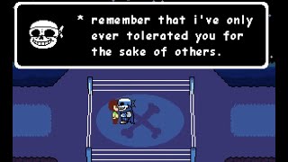 TS!Underswap: What happens if you keep fighting Sans?