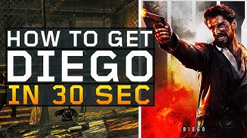 How to Unlock Diego in 30 seconds! (Black Ops 4: Blackout)
