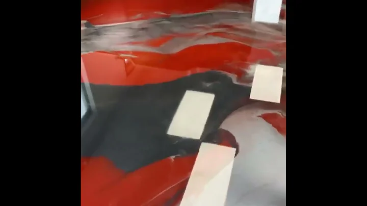 Metallic EPOXY Flooring is 🔥 #shorts