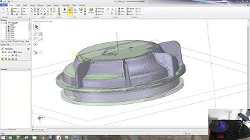 Reverse Engineering an Automotive Part: Transforming Scan Data to CAD