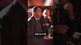 The most iconic Stephen A. and Michael Wilbon reaction ever 😳 🤯