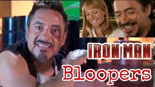 Robert Downey, Jr. IRON MAN Bloopers