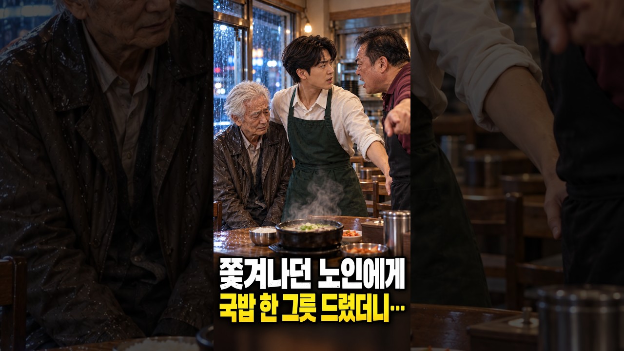 옷차림만 보고 무시당한 할아버지를 도와준 선행의 기적 #숏드라마 #사이다 #뉴스킹
