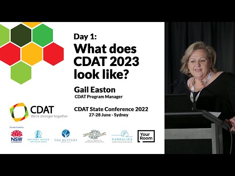 NSW CDAT State Conference 2022 - Day 1 - Session 6: What does CDAT 2023 look like?