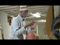 Willis "Bing" Davis in his studio