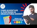 Come aumentare il punteggio in graduatoria docenti