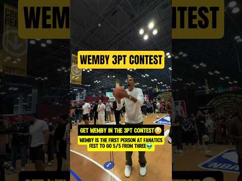 Wemby turned into PRIME STEPH CURRY👽