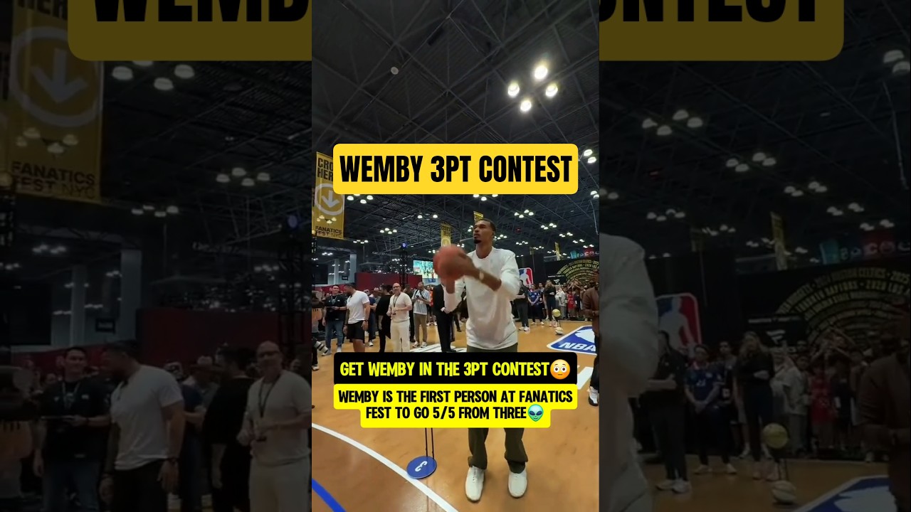 Wemby turned into PRIME STEPH CURRY👽