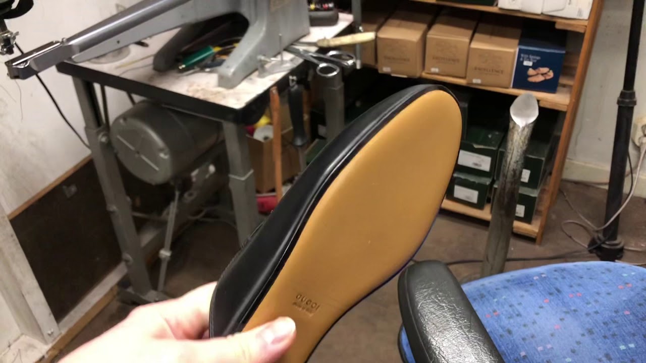 Protection sole on Gucci - YouTube