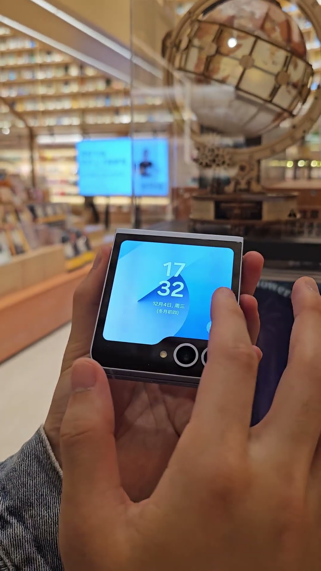 Small and portable, Samsung's Flip 6 is a perfect phone for girls!  #shorts
