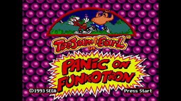 [Sega Genesis] - ToeJam & Earl in Panic on Funkotron - Intro