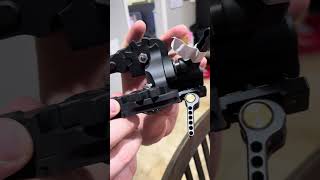 BR4 Bi-pod, Cross-threaded Nut on Right Leg