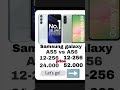 Samsung galaxy A55 vs A56 full compare 😮😲👍#samsung #galaxy #shorts