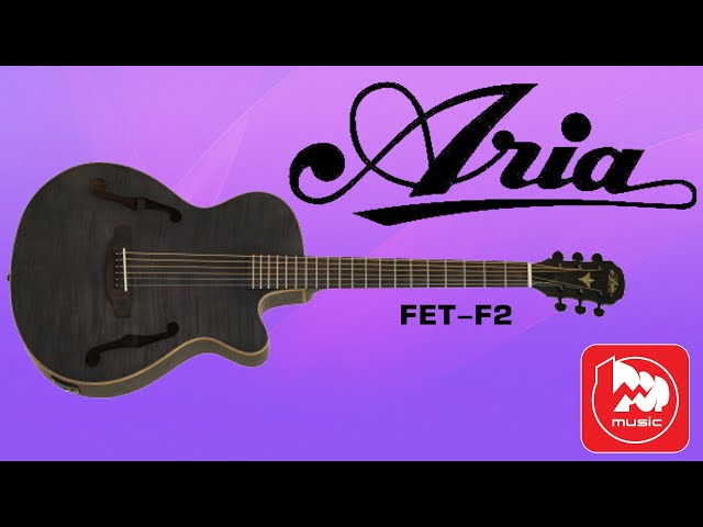 Eng Sub] Aria FET-F2 electric acoustic guitar - YouTube