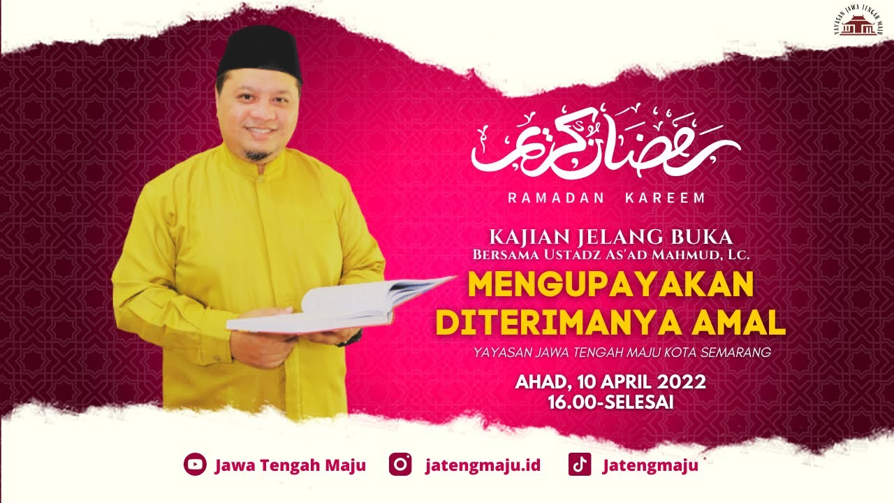 🔴 [Live] Kajian Jelang Buka 