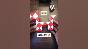 Making a dog with snake cube #short #viral #cubing #puzzle #Princr Cuber 2.0 #Prince