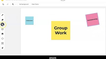 Creating sticky notes in Google Jamboard
